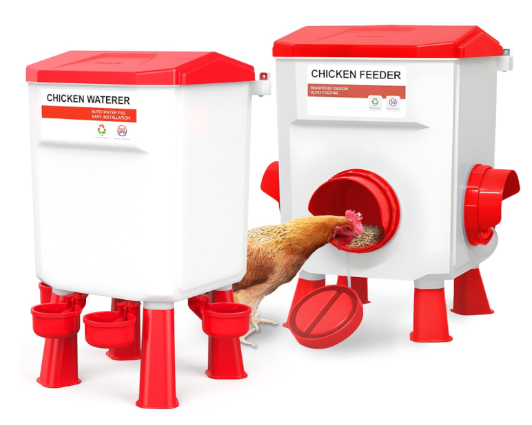 Premier Poultry 7L or 11L Drinkers & 8kg or 12kg Feeders
