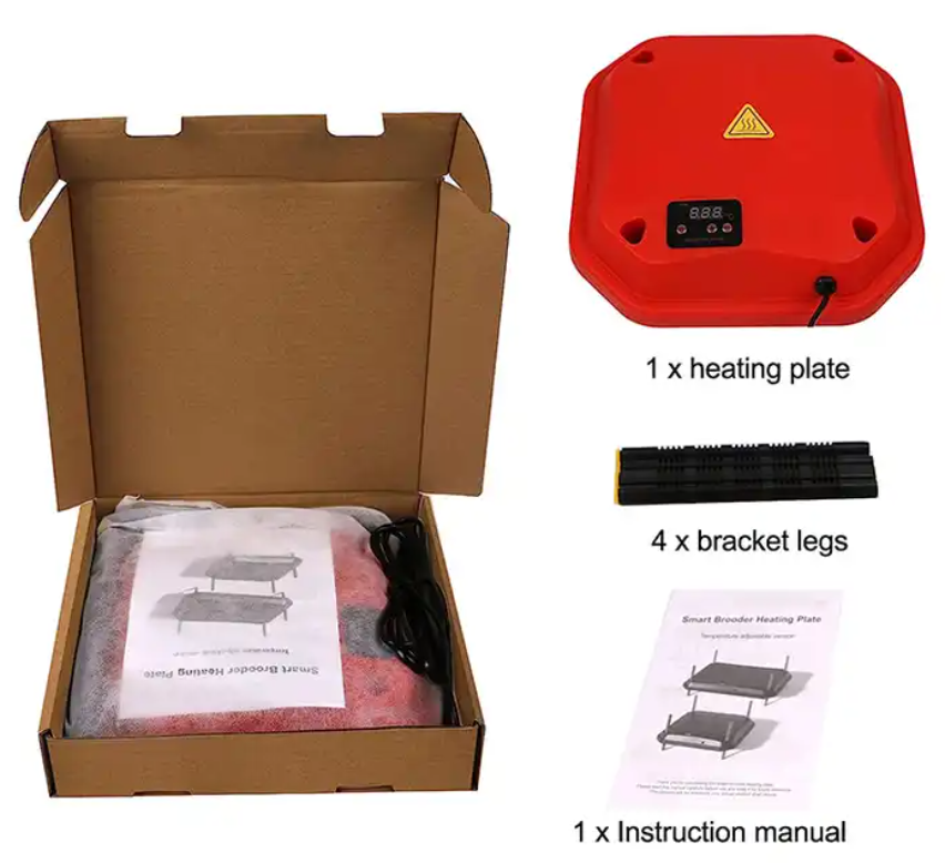 Large Brooder Heating Plate (42W 40.7cmx40.7cm)