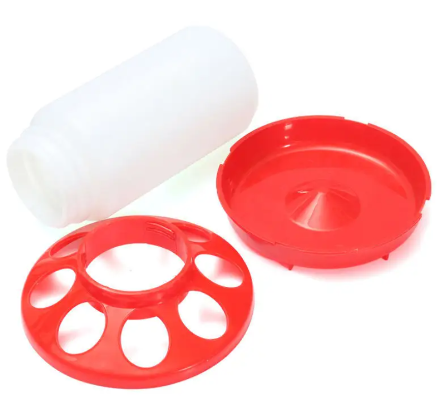 Jar Poultry / Chicken Feeder or Drinker