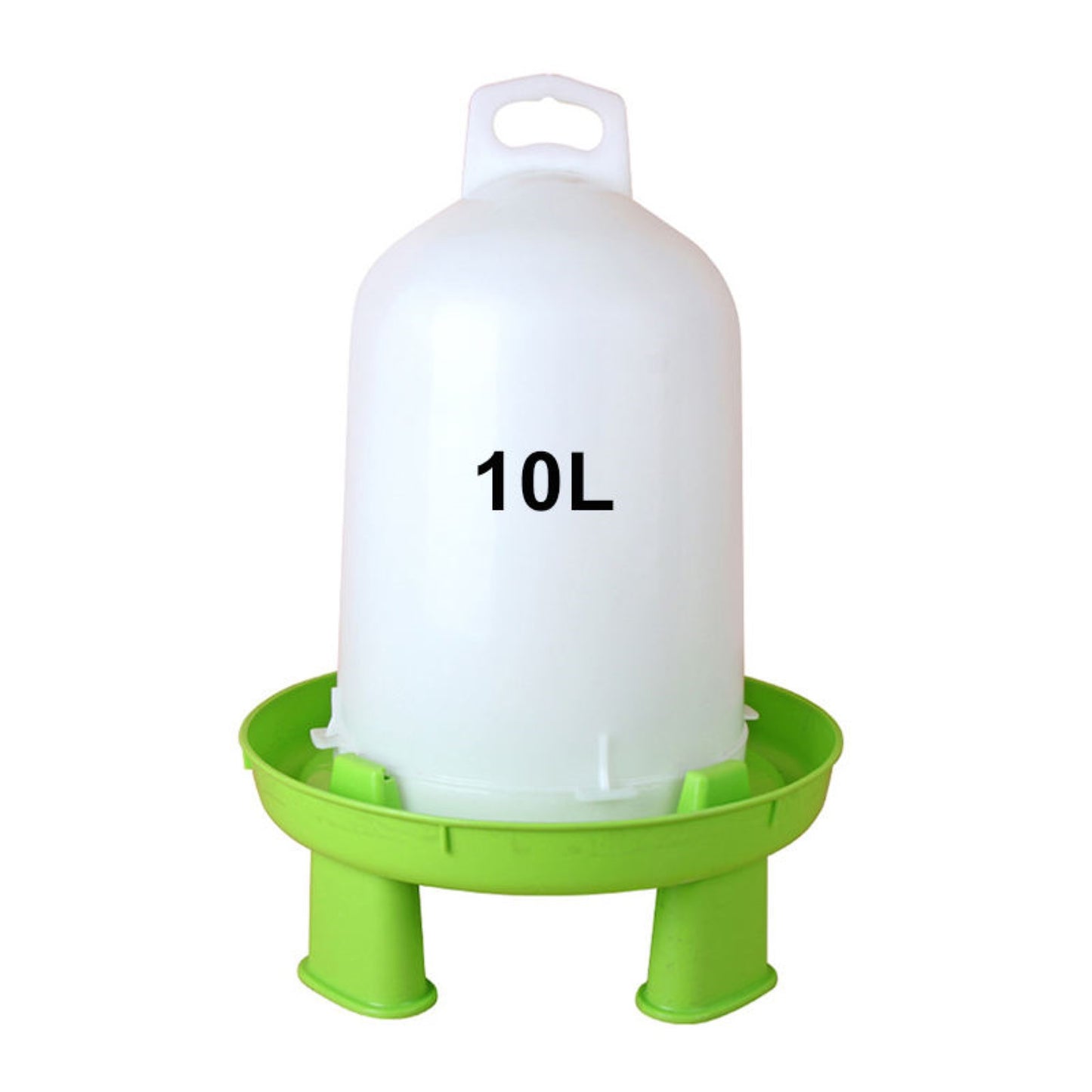 Poultry Large Green Double Cylinder Drinkers 8L/10L/12L