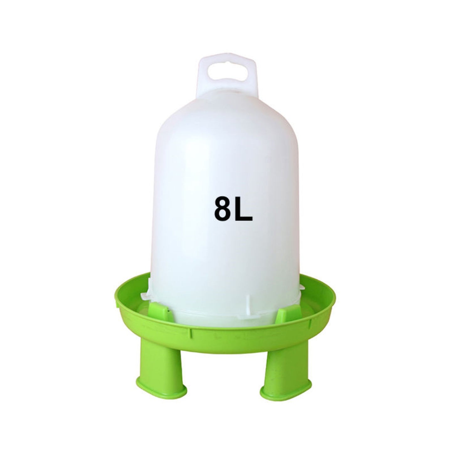 Poultry Large Green Double Cylinder Drinkers 8L/10L/12L