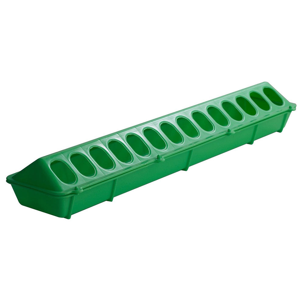 30cm or 50cm Poultry/Bird Trough Feeder Red Green Yellow