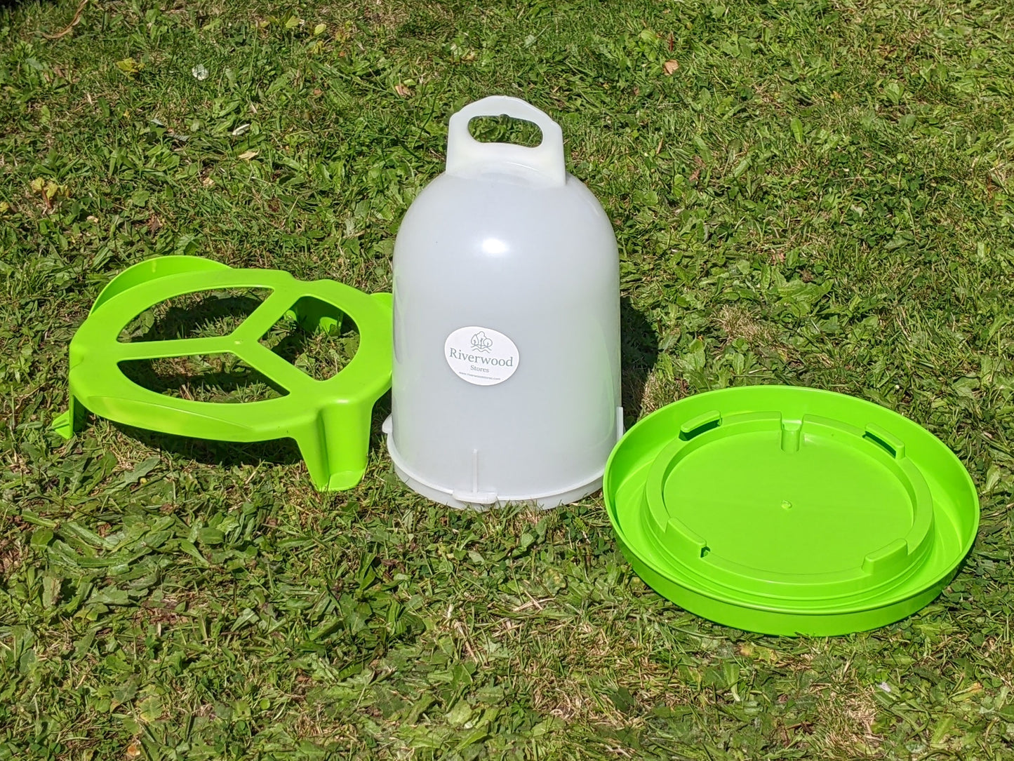 Poultry Drinkers Green with Stand