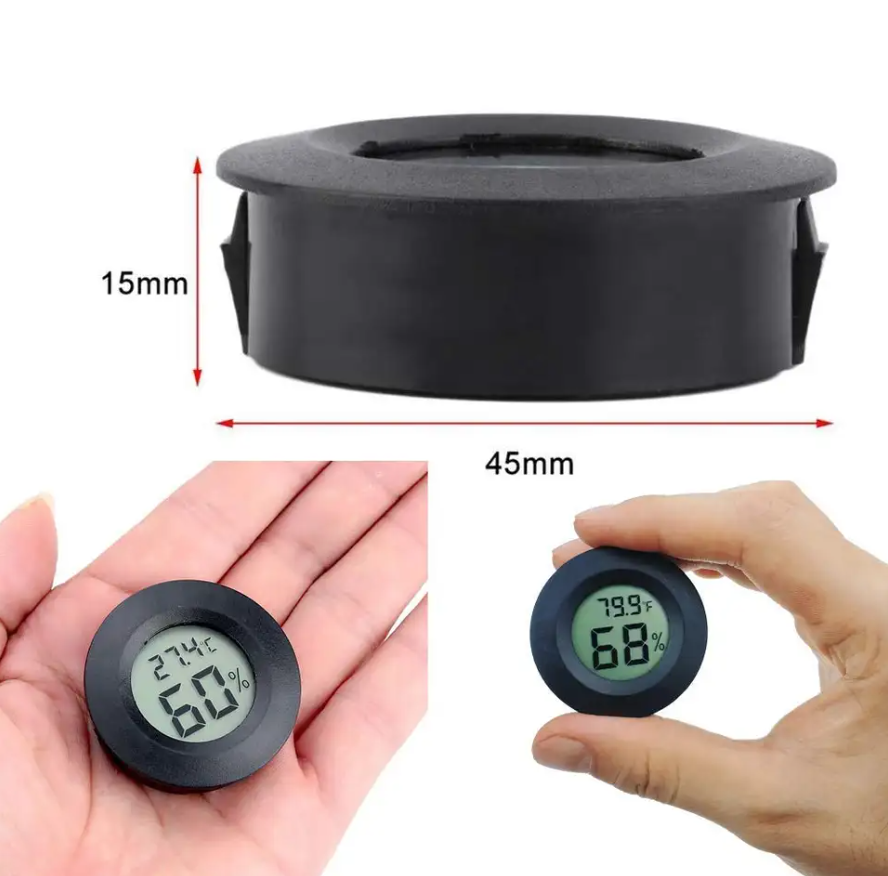 Round Digital Temperature & Humidity Sensor