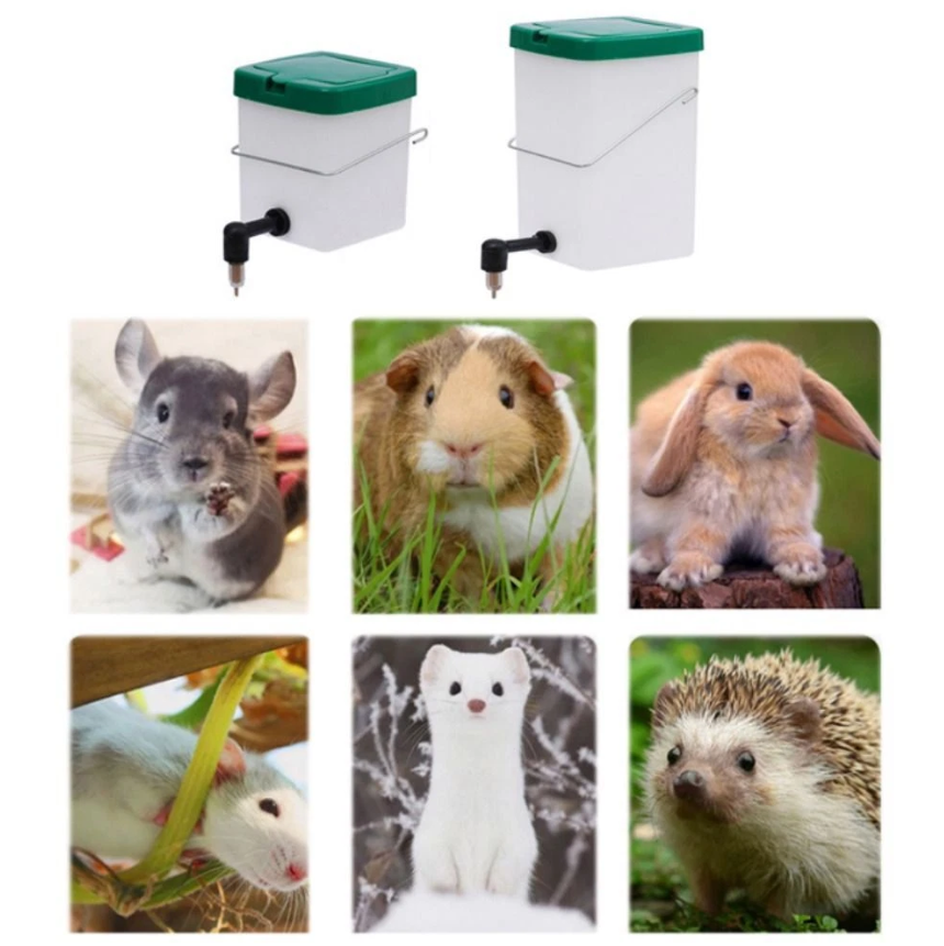 Rabbit Hamster Small Pet Drinker Water Bottle 500ml or 1000ml