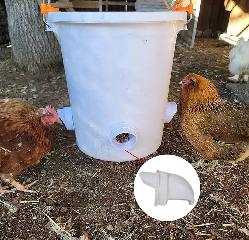 DIY Poultry Feeder Port